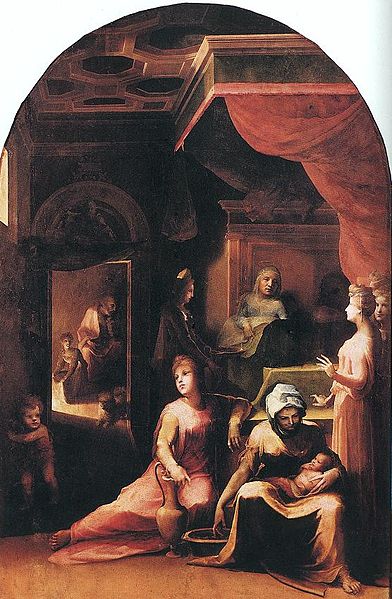 Domenico Beccafumi Birth of the Virgin